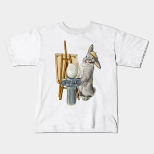 Kaninchen Kunst Kids T-Shirt